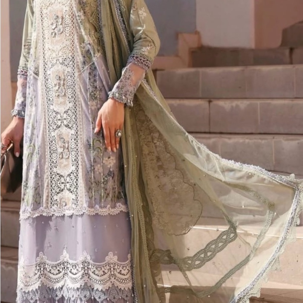 Maria b latest Eid collection 2026
Medium to large